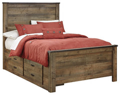 Trinell Signature Design by Ashley Bed with 2 Storage Drawers image