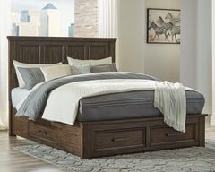 Johurst Signature Design by Ashley Queen Panel Bed with 4 Storage Drawers image