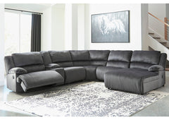 Clonmel Signature Design by Ashley 6-Piece Reclining Sectional image