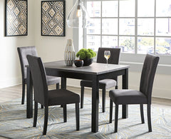 Garvine Signature Design by Ashley RECT DRM Table Set 5CN image