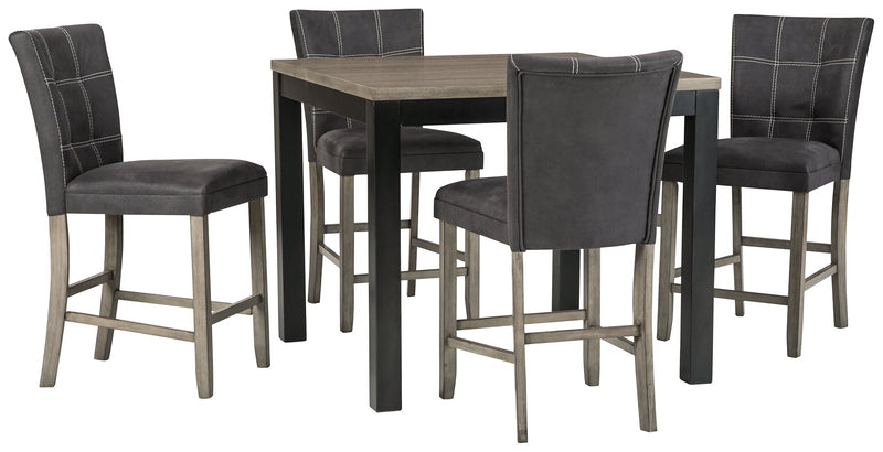 Dontally Benchcraft Counter Height5-Piece Dining Room Set image