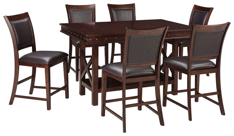 Collenburg Signature Design 7-Piece Counter Height Dining Room Package image