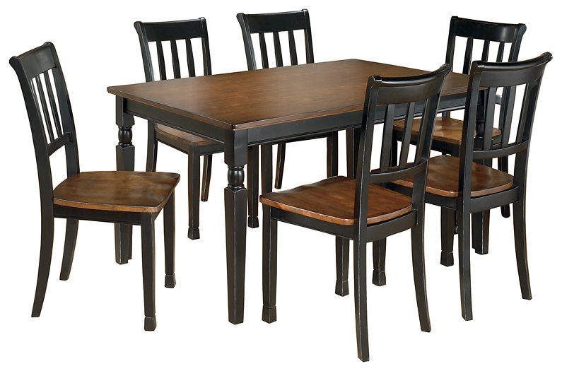 Owingsville Signature Design 7-Piece Dining Room Package image