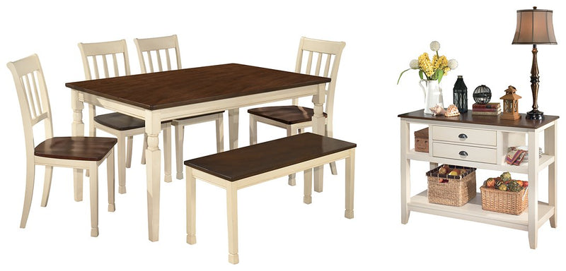 Whitesburg Signature Design 7-Piece Dining Room Package image