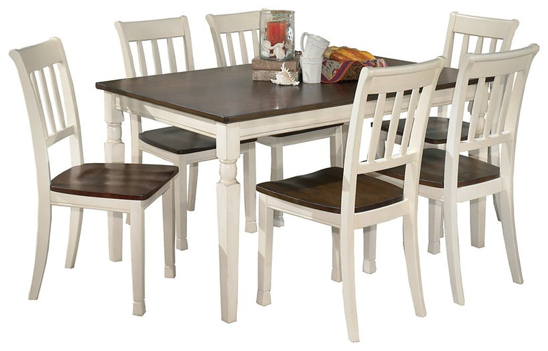 Whitesburg Signature Design 7-Piece Dining Room Package