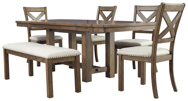 Moriville Signature Design 6-Piece Dining Room Package image