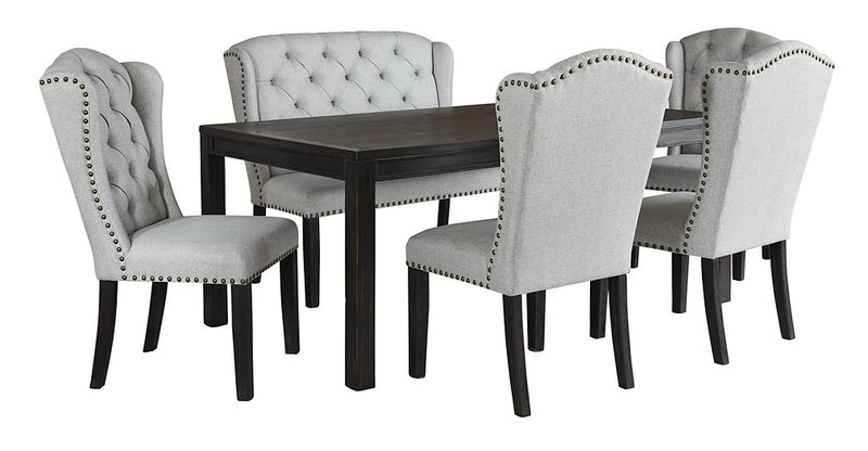 Jeanette Ashley 6-Piece Dining Room Package image