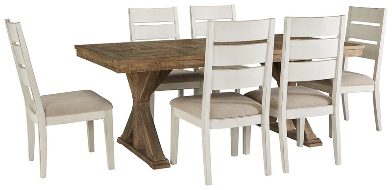 Grindleburg Signature Design 7-Piece Dining Room Package image