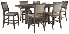 Johurst Benchcraft 7-Piece Counter Height Dining Room Package image