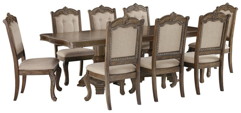 Charmond Signature Design 9-Piece Dining Room Package image