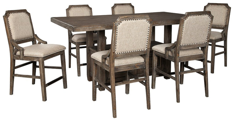 Wyndahl Signature Design 7-Piece Counter Height Dining Room Package image