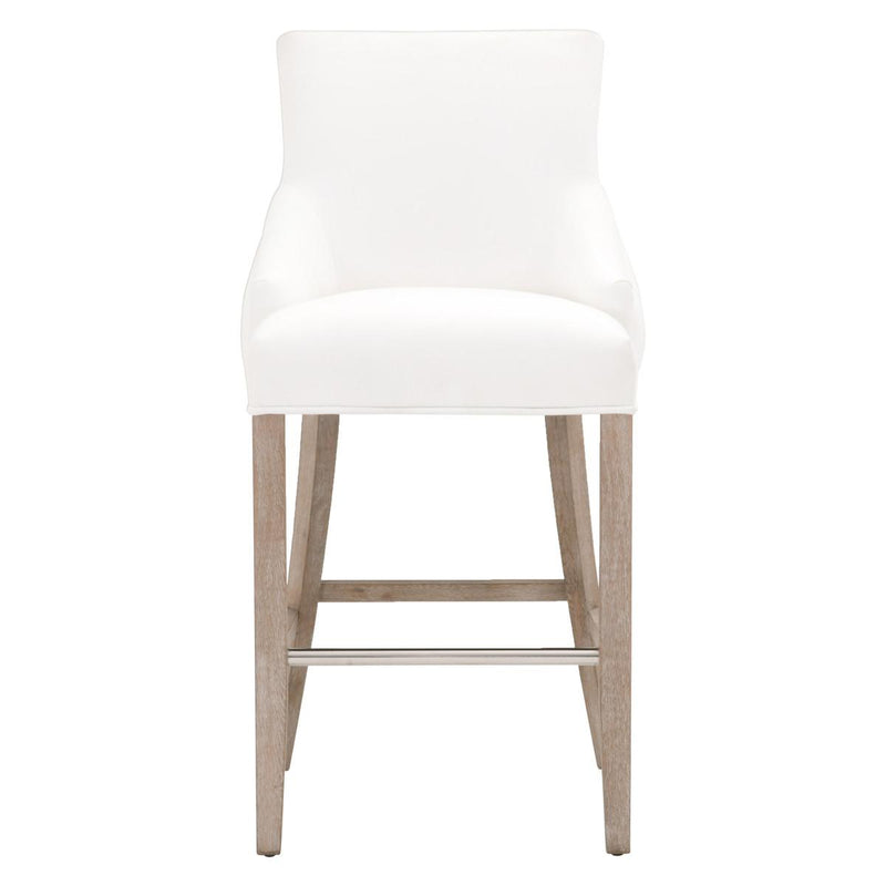 Essentials For Living Stitch & Hand Avenue Barstool in LiveSmart Peyton-Pearl (Set of 2) image