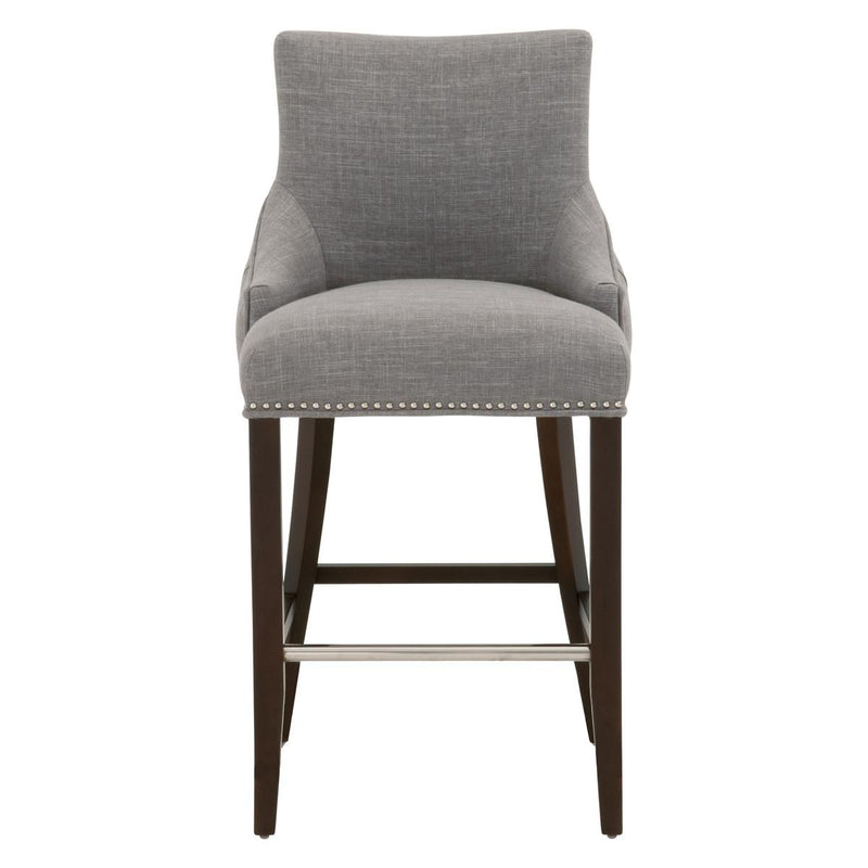 Essentials For Living Stitch & Hand Avenue Barstool in Smoke and Espresso (Set of 2) image