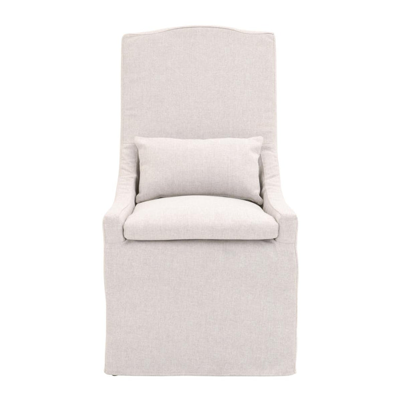 Essentials For Living Woven Adele Outdoor Dining Chair in Blanca Fabric image