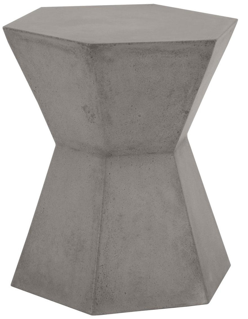Essentials for Living District Bento Accent Table in Slate Gray Concrete image