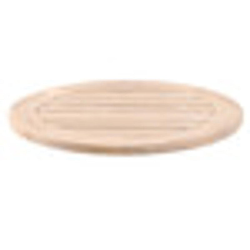 Essentials For Living Woven Boca Outdoor Lazy Susan in Gray Teak image