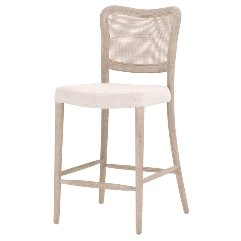 Essentials For Living Stitch & Hand Cela Counter Stool (Set of 2) in Bisque/Natural Gray image