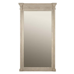Essentials For Living Bella Antique Estate Floor Mirror in Antique Gray Pine image