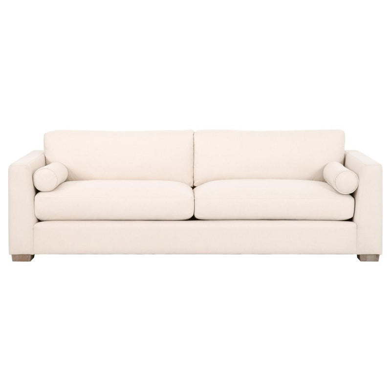 Essentials For Living Stitch & Hand Hayden 95" Taper Arm Sofa in Natural Gray image