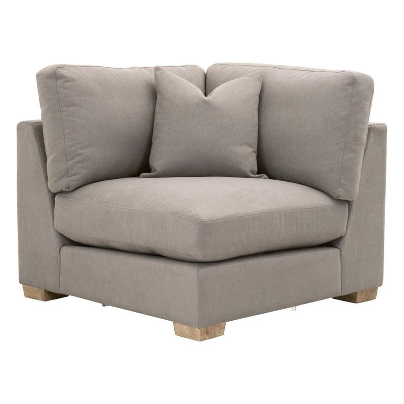 Essentials For Living Stitch & Hand Hayden Corner Chair in Natural Gray Oak image
