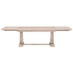 Essentials For Living Traditions Hudson Rectangle Extension Dining Table in Natural Gray image