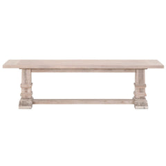 Essentials For Living Traditions Hudson Large Dining Bench in Natural Gray image