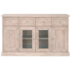 Essentials For Living Traditions Hudson Media Sideboard in Natural Gray image