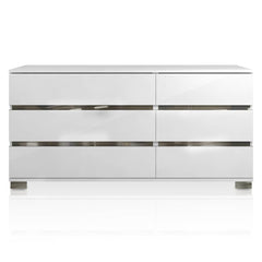 Essentials For Living Vivente Icon Double Dresser in White High Gloss image