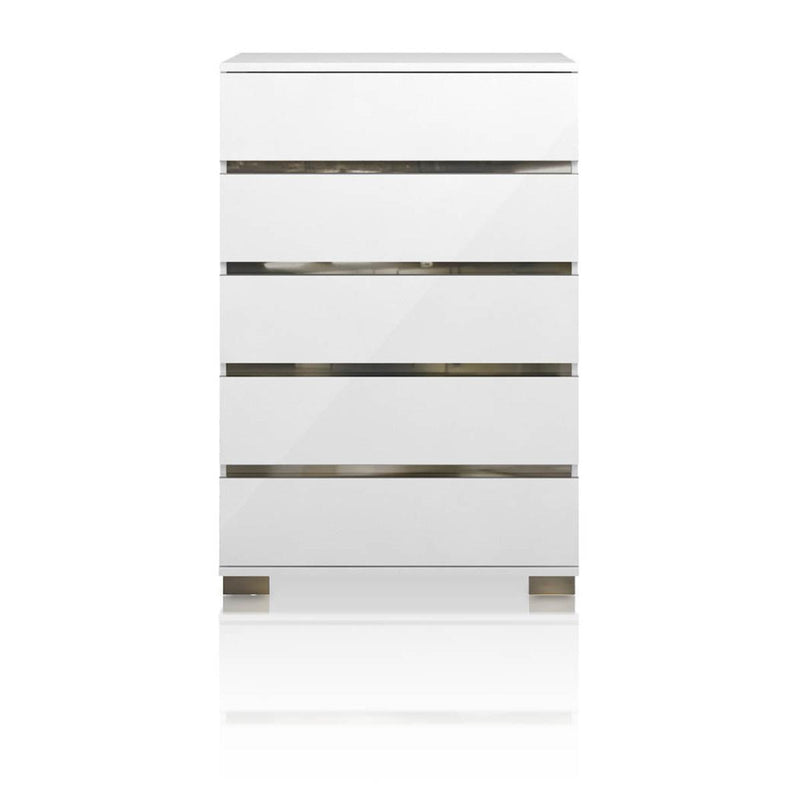 Essentials For Living Vivente Icon High Chest in White High Gloss image