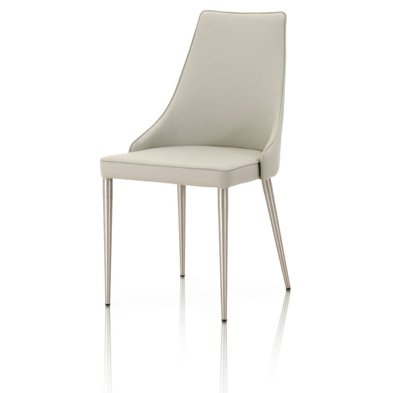 Essentials For Living Meridian Ivy Dining Chair (Set of 2) in Light Grey image