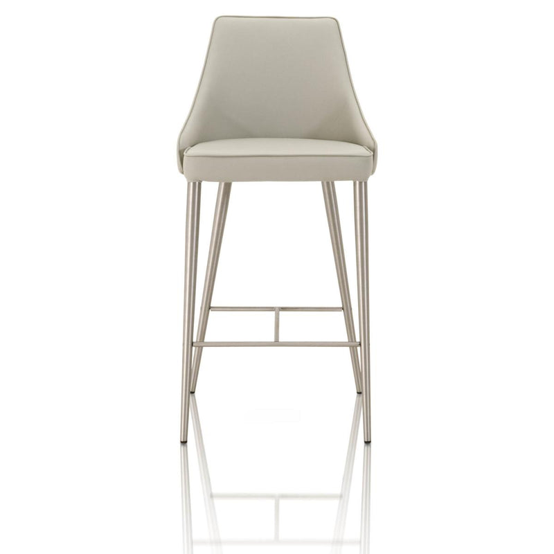 Essentials For Living Meridian Ivy Barstool in Light Grey image