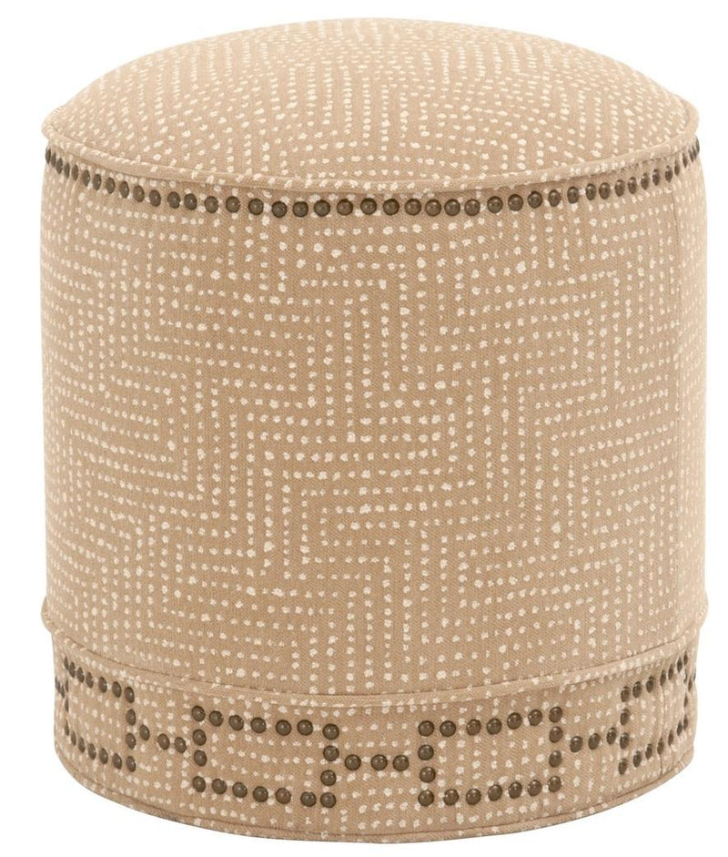 Essentials for Living Essentials Marlow Ottoman in Dotty Sand image