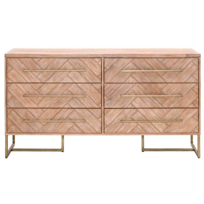 Essentials For Living Traditions Mosaic Double Dresser in Stone Wash image