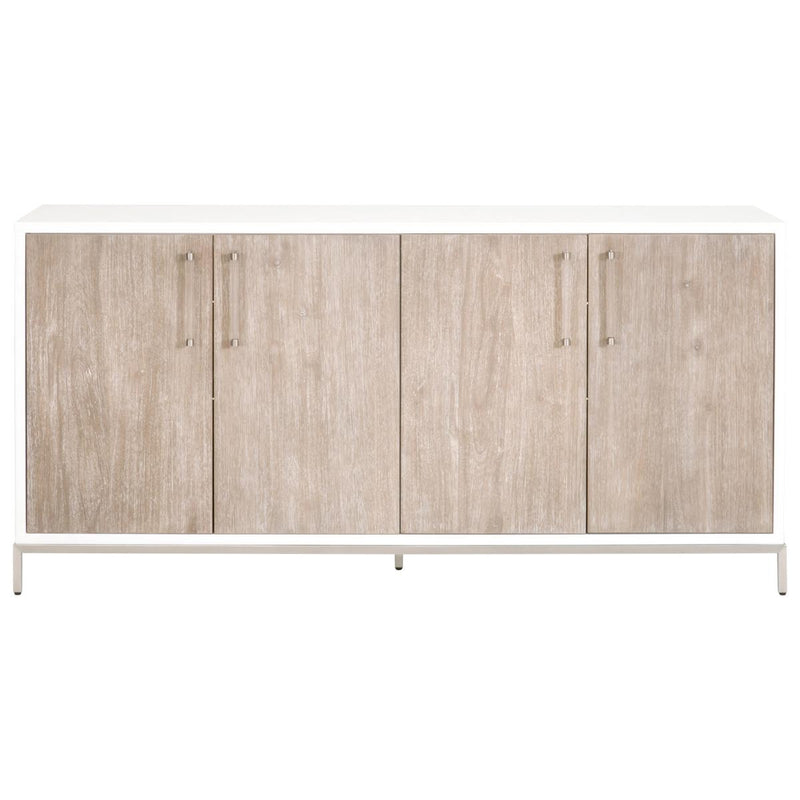 Essentials For Living Traditions Nouveau Media Sideboard in Natural Gray image
