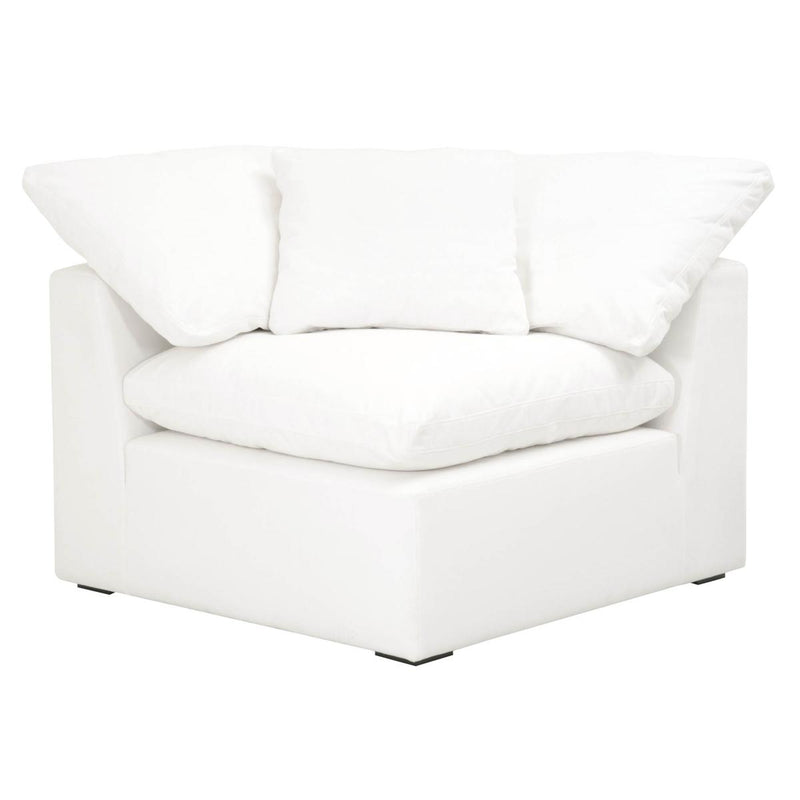 Essentials For Living Stitch & Hand Sky Modular Corner Chair in Pearl/Espresso image