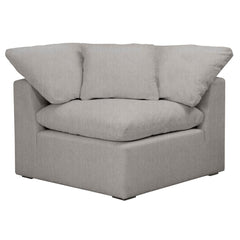 Essentials For Living Stitch & Hand Sky Modular Corner Chair in Peyton-Slate/Espresso image