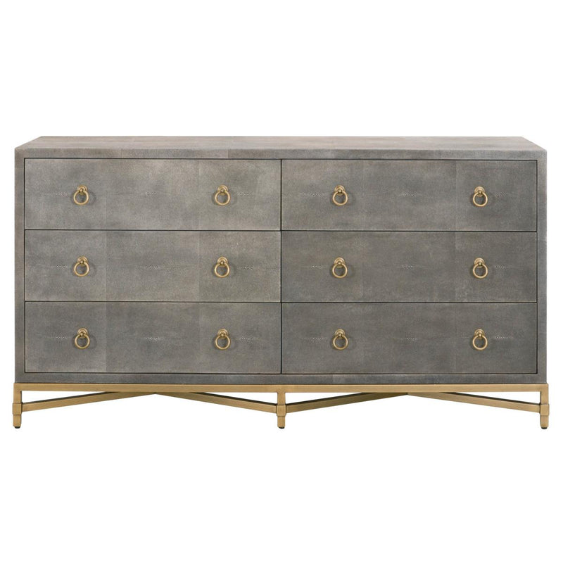 Essentials For Living Traditions Strand Shagreen Dresser in Gray Shagreen image