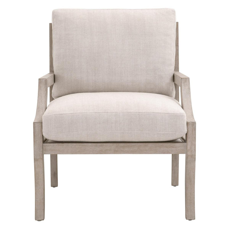 Essentials for Living Stitch & Hand Stratton Club Chair in Bisque, Natural Gray Beech image