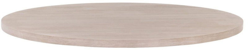 Essentials for Living Traditions Turino 54" Round Dining Table Wood Top in Natural Gray Acacia image