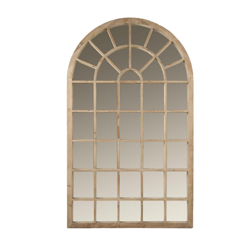 Essentials For Living Bella Antique Venetian Mirror in Smoke Gray Pine image