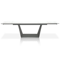 Essentials For Living Meridian Victory Extension Dining Table in Dark Grey image