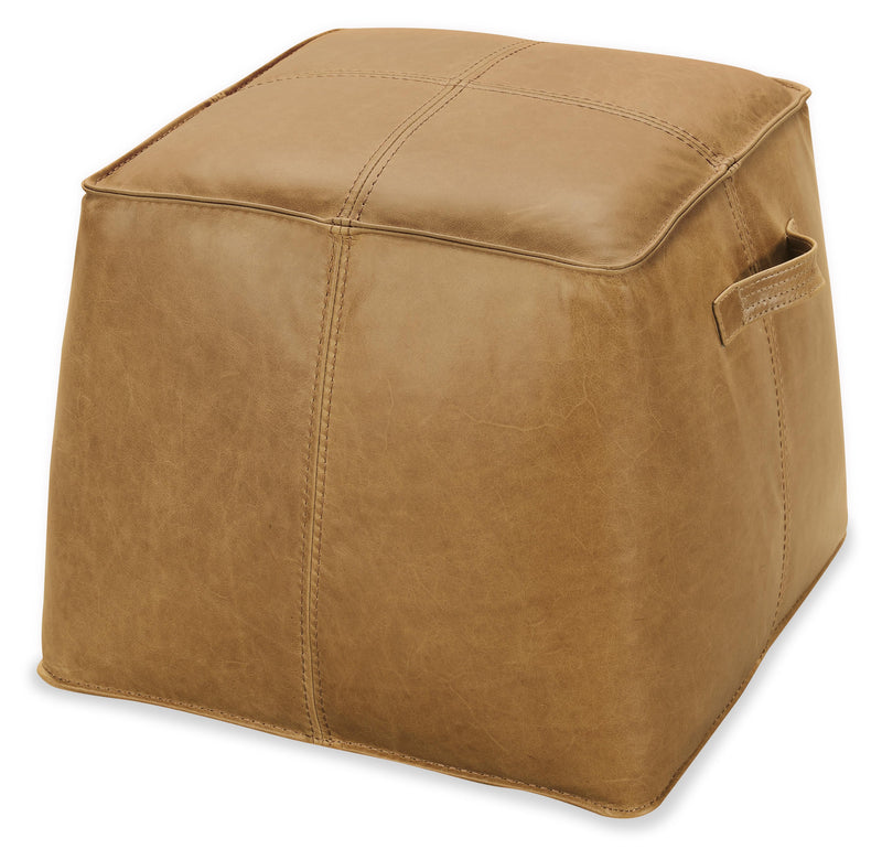 Dizzy Small Leather Ottoman - CO478-086 image