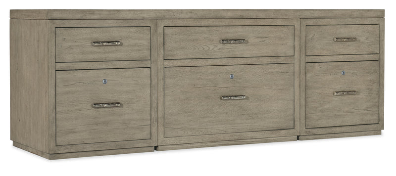 Linville Falls 84" Credenza with Two Files and Lateral File image