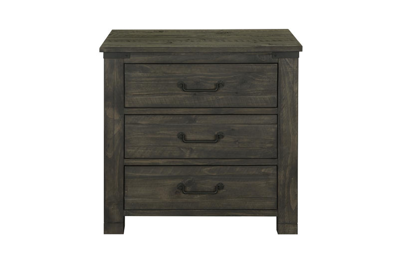 Magnussen Abington Drawer Nightstand in Weathered Charcoal image