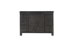 Magnussen Abington Media Chest in Weathered Charcoal image