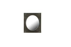 Magnussen Abington Portrait Oval Mirror in Weathered Charcoal image