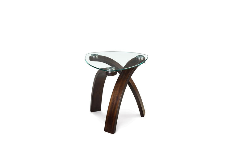 Magnussen Furniture Allure Oval End Table in Hazelnut T1396-22 image