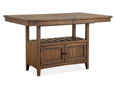 Magnussen Furniture Bay Creek Counter Height Dining Table in Toasted Nutmeg image