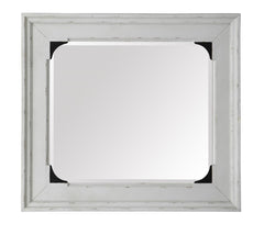 Magnussen Furniture Bellevue Manor Mirror in Weathered Shutter White image