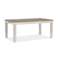 Magnussen Furniture Bellevue Manor Rectangular Dining Table in White Weathered Shutter image